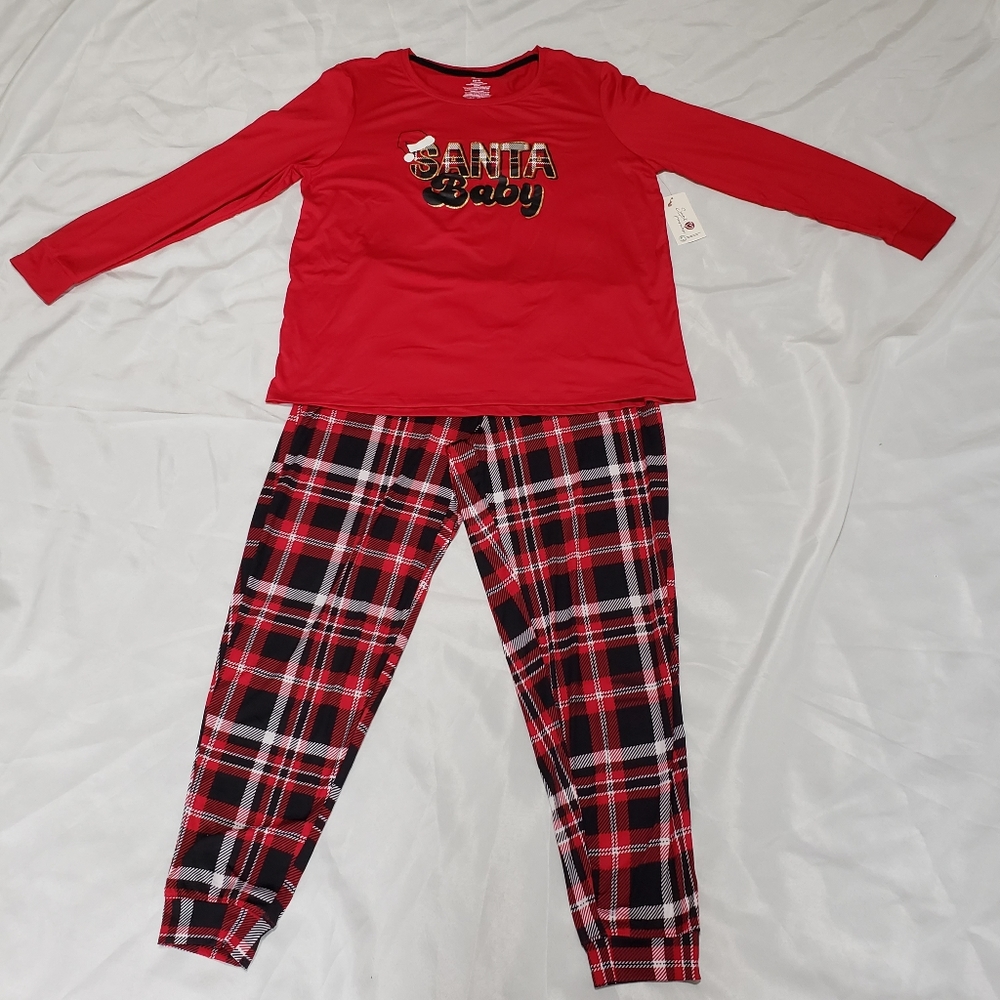 Secret Treasures Christmas PJ Set.